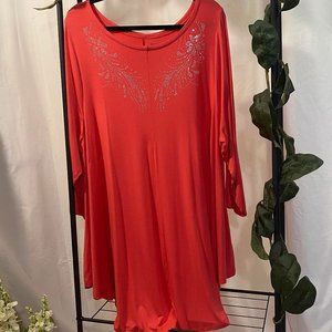Extra Long Swing Top Tunic